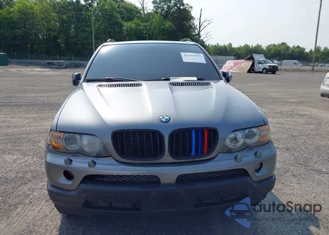 2004 BMW X5 3.0I из США, поврежденный, VIN 5UXFA13584LU42399